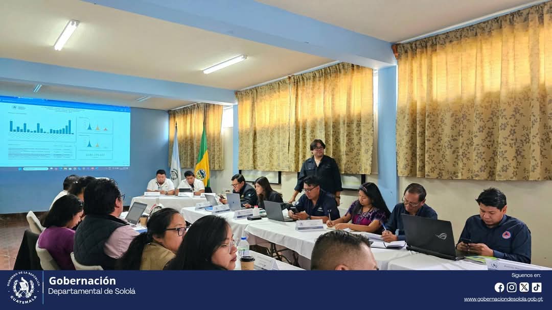 Reunión ordinaria de la Unidad Técnica Departamental fortalece la planificación 2025 en Sololá