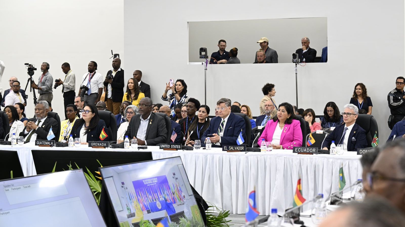 Guatemala participa en la 55 Asamblea General de la OEA