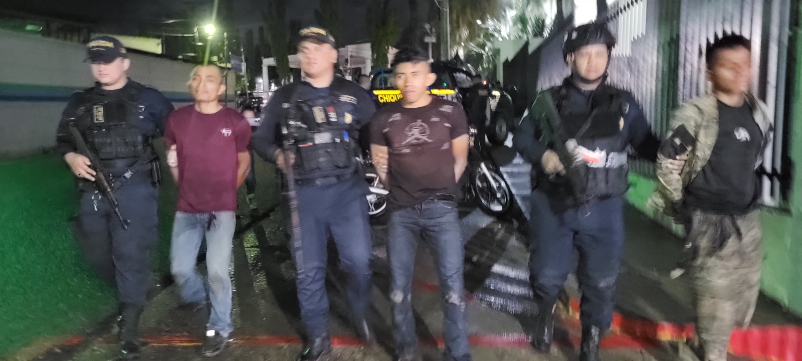 Tres primos capturados presuntamente responsables de asesinato en Chiquimula