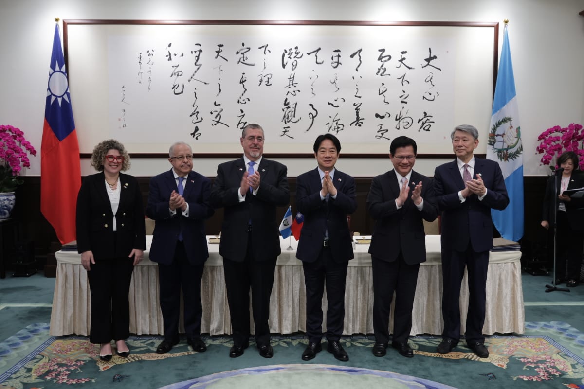 Taiwán y Guatemala firman un acuerdo para impulsar la cooperación en materia de chips
