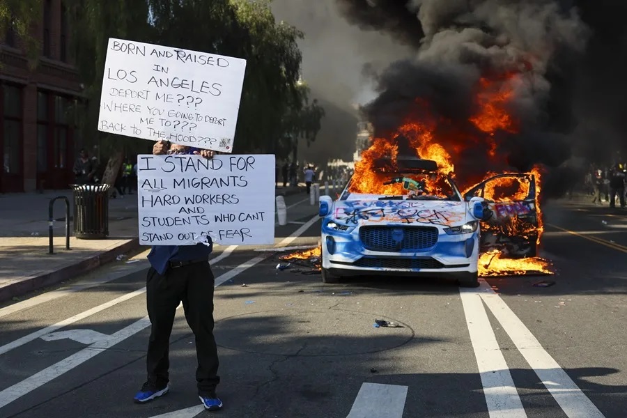 Durante las protestas ocurridas en Los Ángeles en los últimos días ha habido hechos por los que el gobierno de Trump podría desplegar al Ejército.