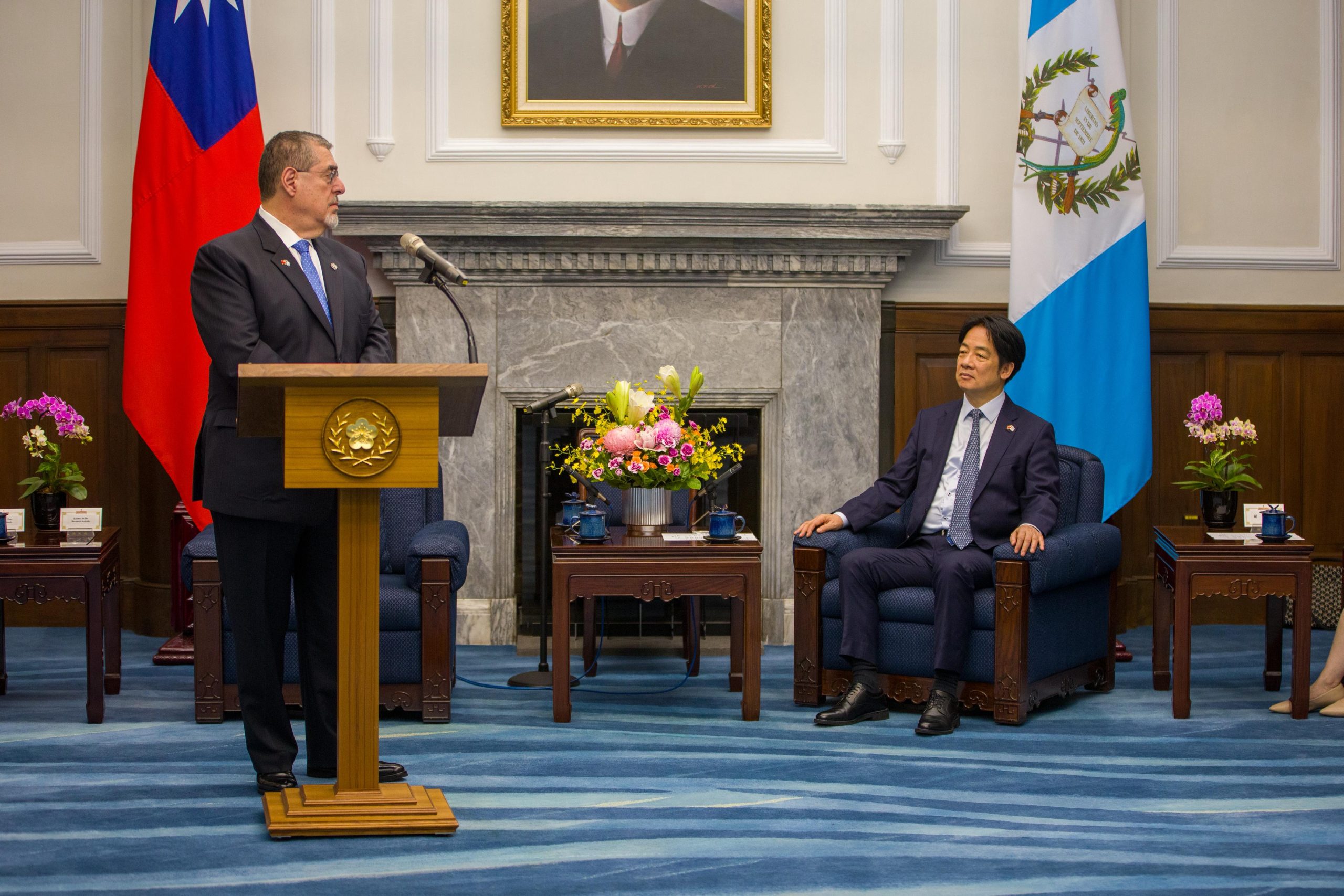 Presidente Arévalo reafirma apoyo de Guatemala a “hermanos” de Taiwán