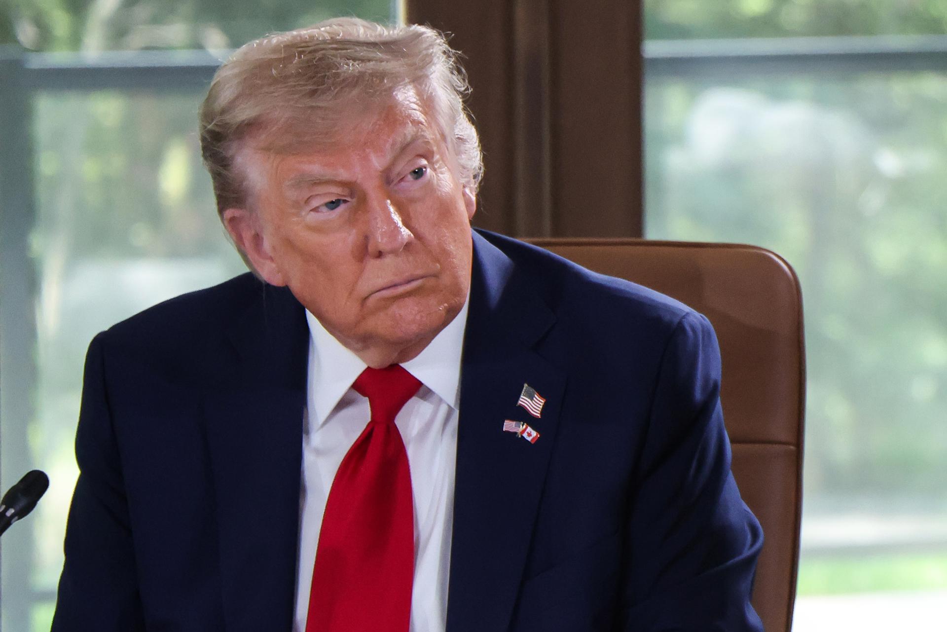 Donald Trump se retira del G7. / Foto: EFE.