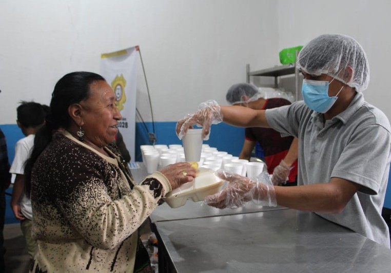 Comedor social en el municipio de Totonicapán brinda acceso a la alimentación