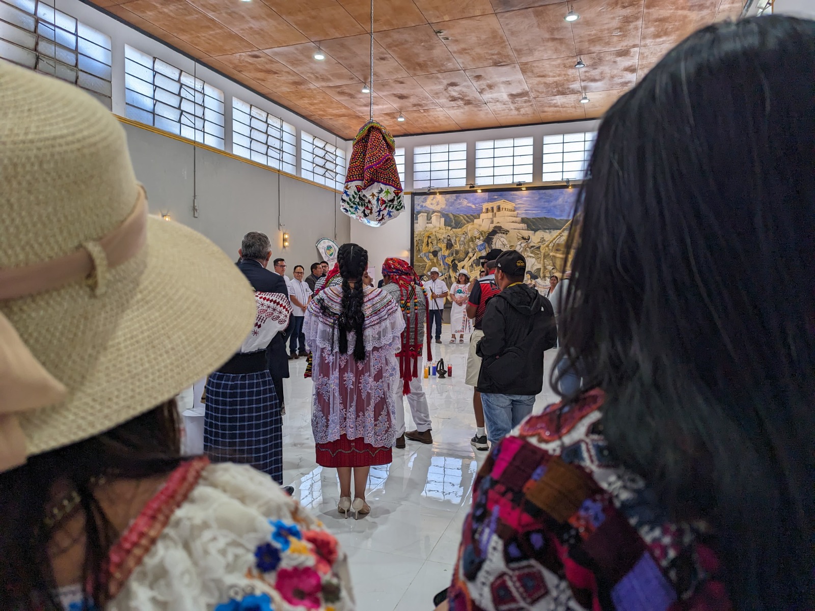 Exposición “Indumentaria maya regional de Huehuetenango” en el marco de las fiestas julias