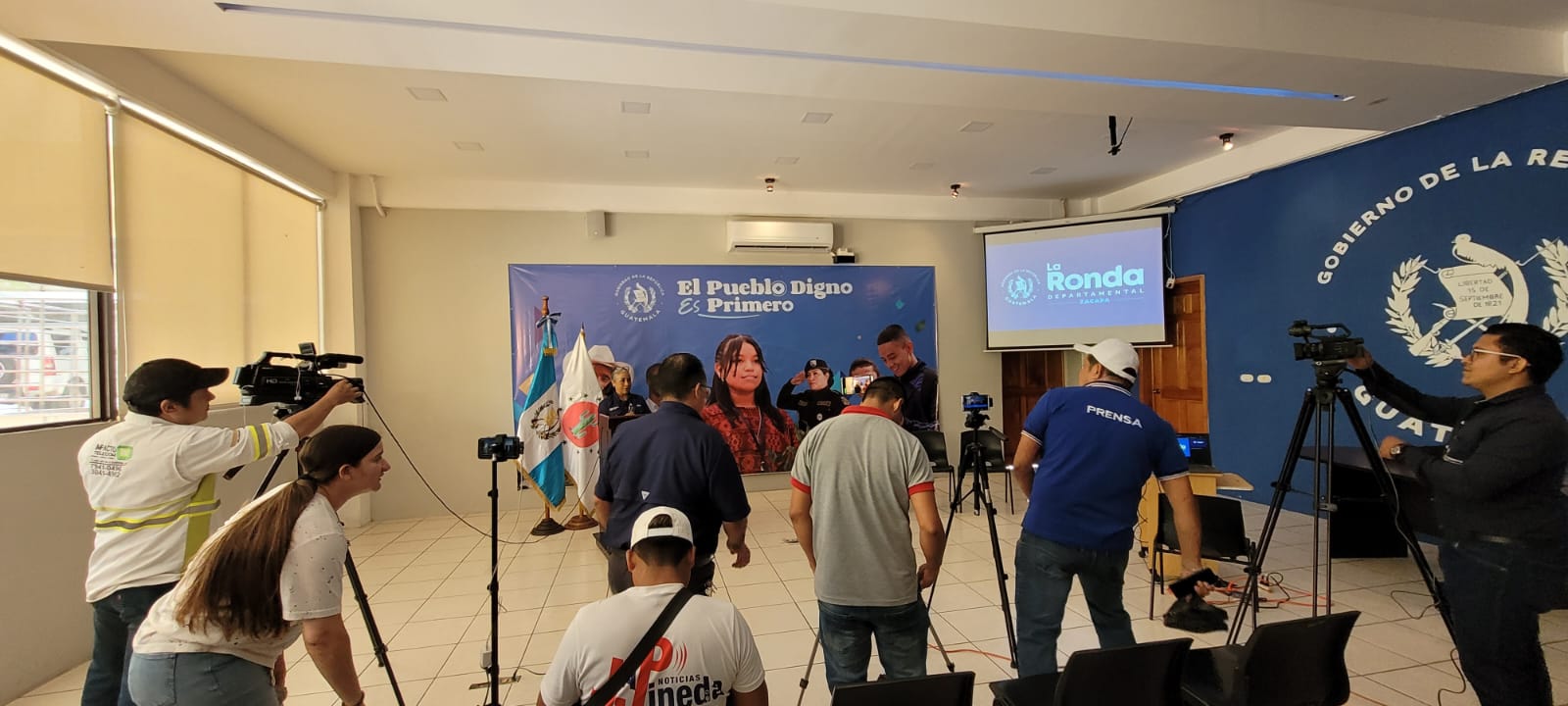 Ronda Departamental en Zacapa brinda detalles sobre las acciones en beneficio de la población