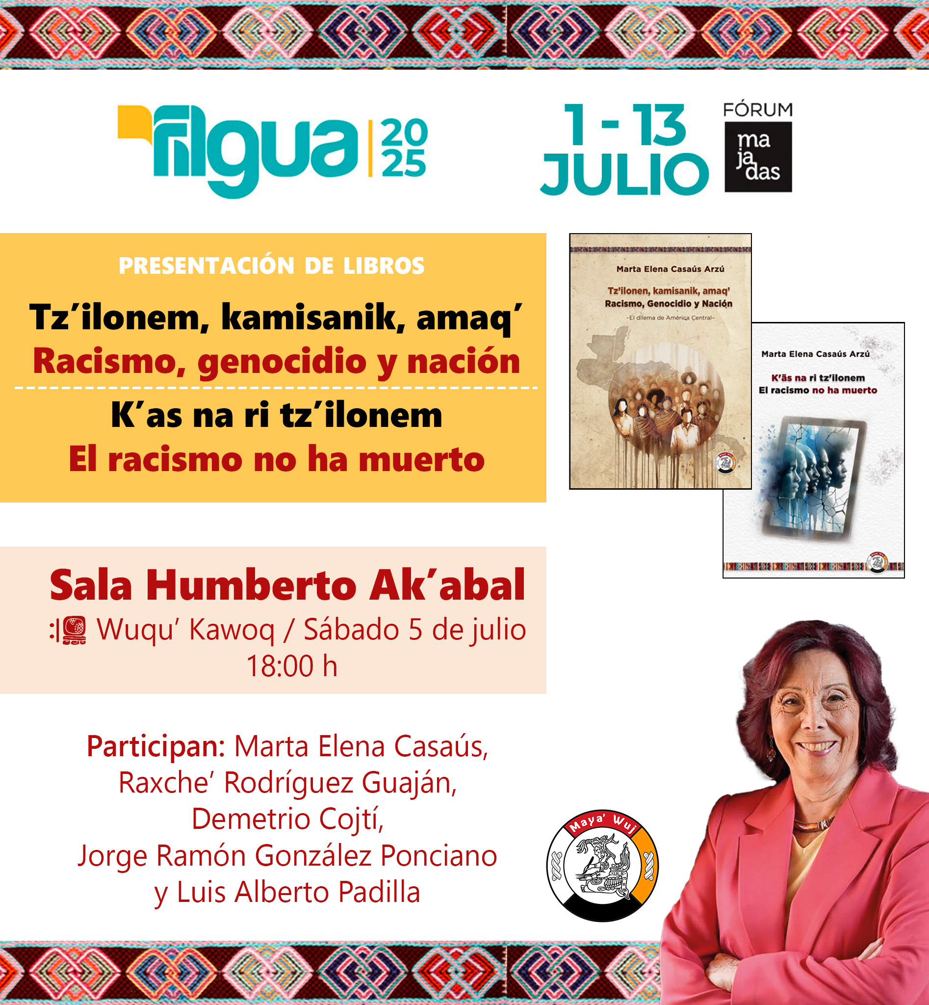 Filgua integra editoriales con libros en idiomas mayas.
