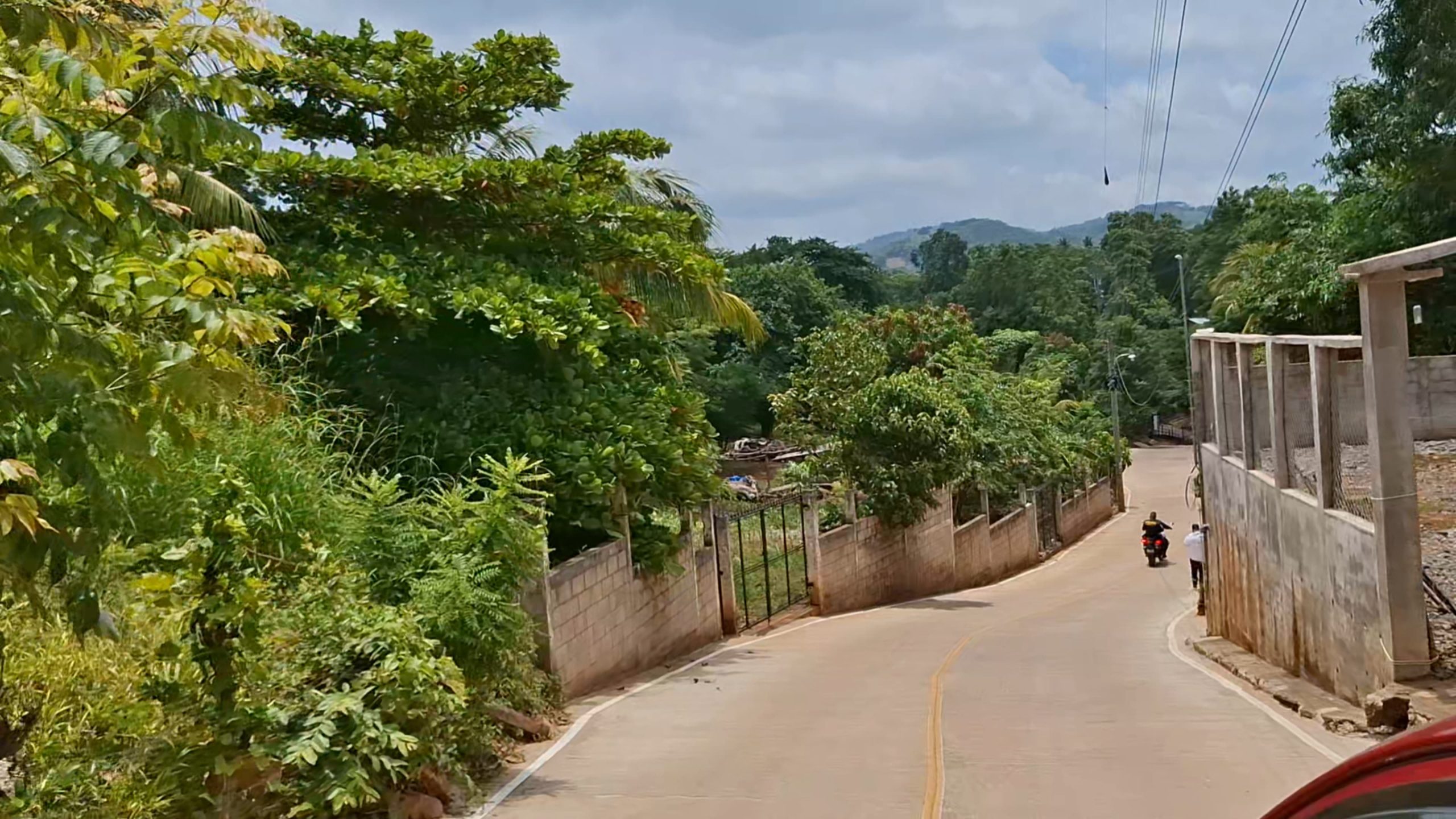 Entregan mejoramiento de calle en aldea El Sitio, Pasaco, Jutiapa