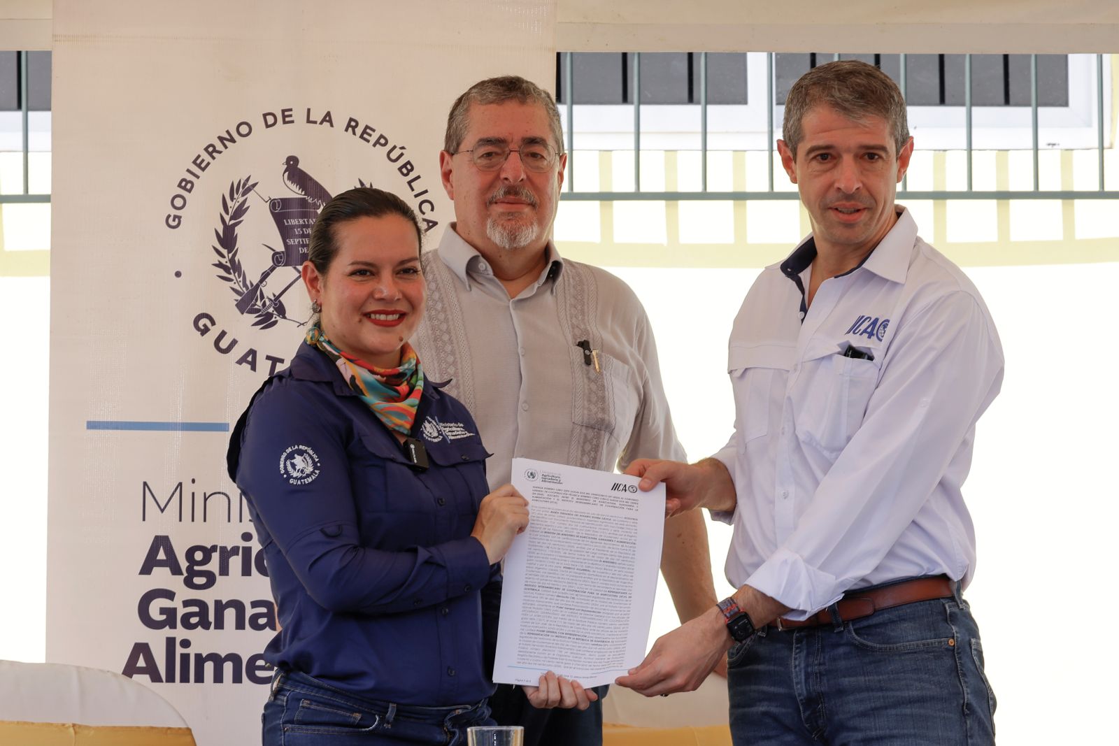 MAGA e IICA firman convenio que garantiza cooperación por cinco años