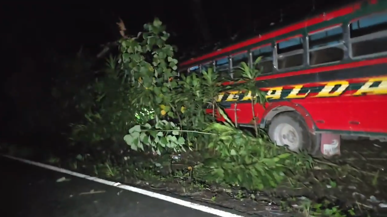 DGT reportó accidente de tránsito sin víctimas mortales./Foto: El T'zutujil Chapín página Oficial.