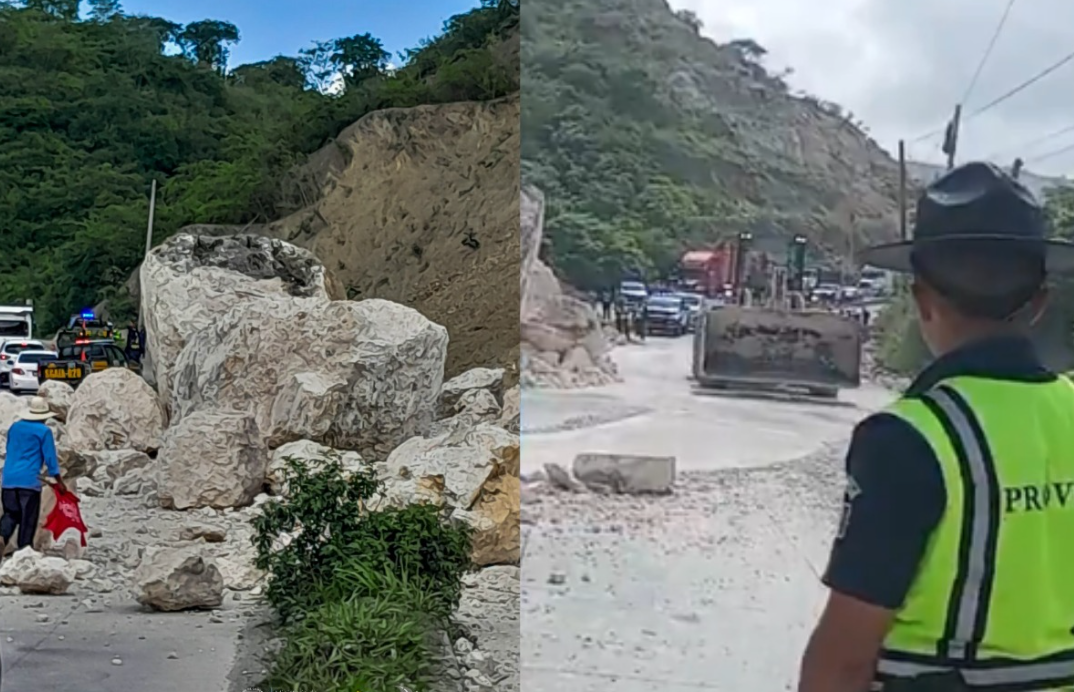 Respuesta inmediata de Conred y CIV permite habilitar paso luego de derrumbe en ruta al Atlántico
