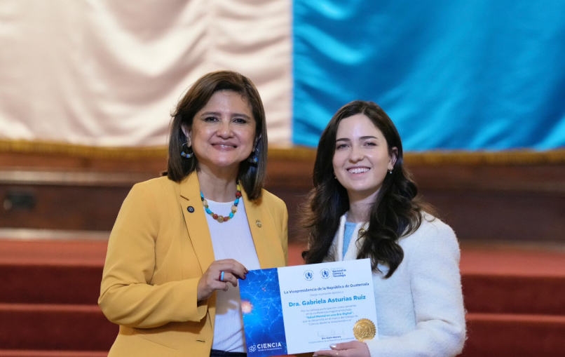 Vicepresidencia impulsa la ciencia y la salud mental con la participación de la doctora Gabriela Asturias
