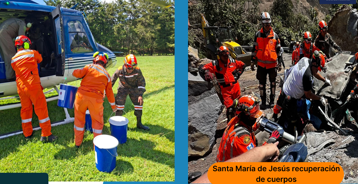 Elementos del Ejército de Guatemala mantienen apoyo en lugares afectados por sismos