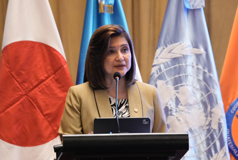 Vicepresidenta participa en taller del Sistema de Alerta Temprana Multi-Amenaza. (Foto: vicepresidencia)