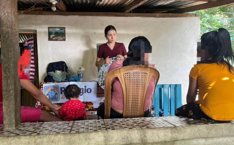 Durante estas visitas, se brindó asesoría personalizada sobre nutrición. / Foto: MAGA