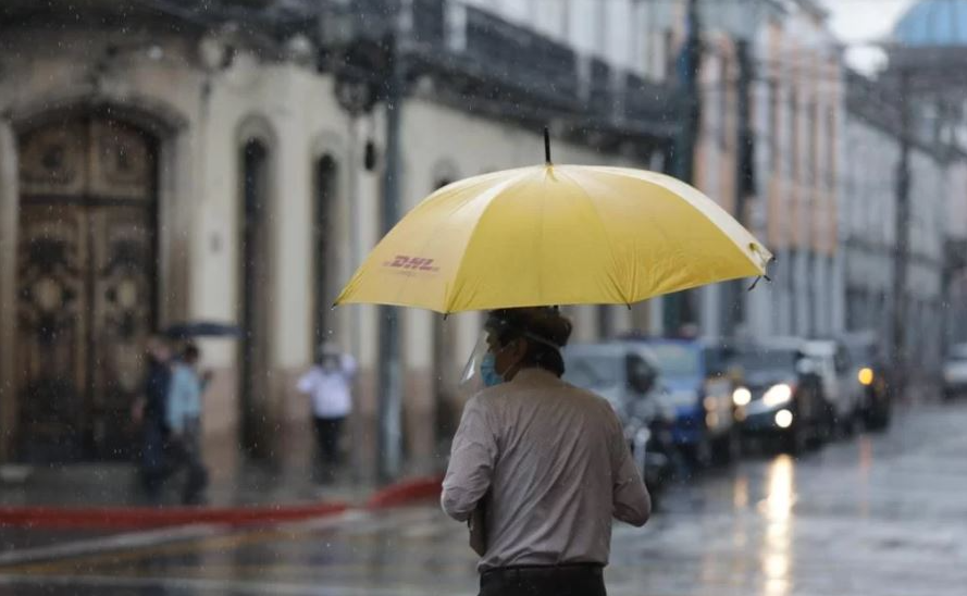 Insivumeh prevé un fin de semana lluvioso./Foto: DCA.
