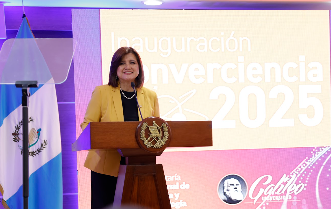 Vicepresidenta participa en la inauguración de Converciencia 2025. (Foto: Alex Jacinto)