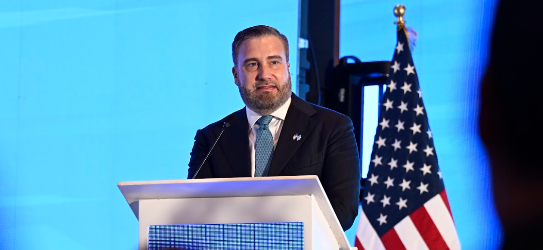 El embajador de Estados Unidos acreditado en Guatemala, Tobin Bradley,