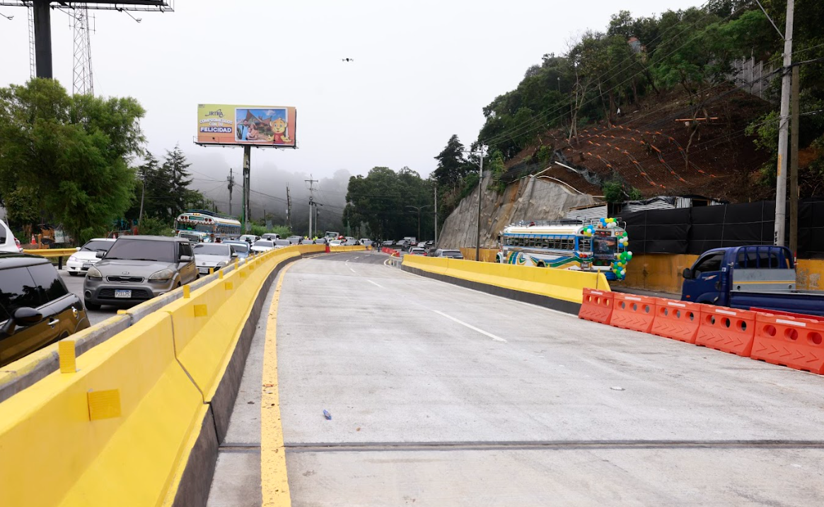 Así se trabajó en la obra en el km 11.5 de la carretera a El Salvador