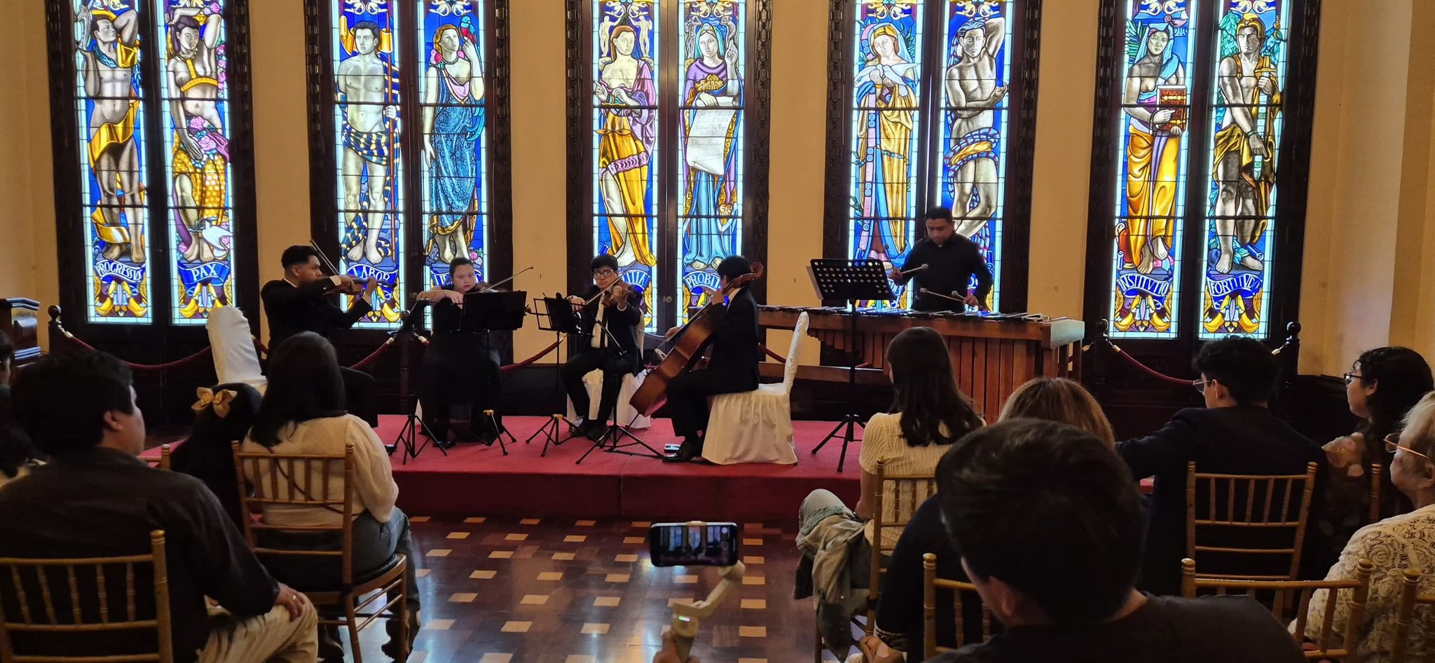 Festival Nacional de Música de Cámara: Marimba y cuerdas resuenan en Sábados Clásicos
