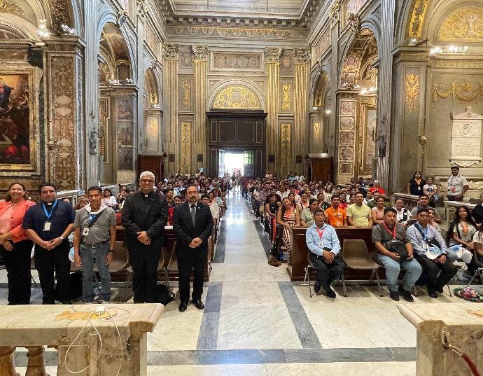 Minex apoya a 190 guatemaltecos participan en el Jubileo de los Jóvenes en la Santa Sede