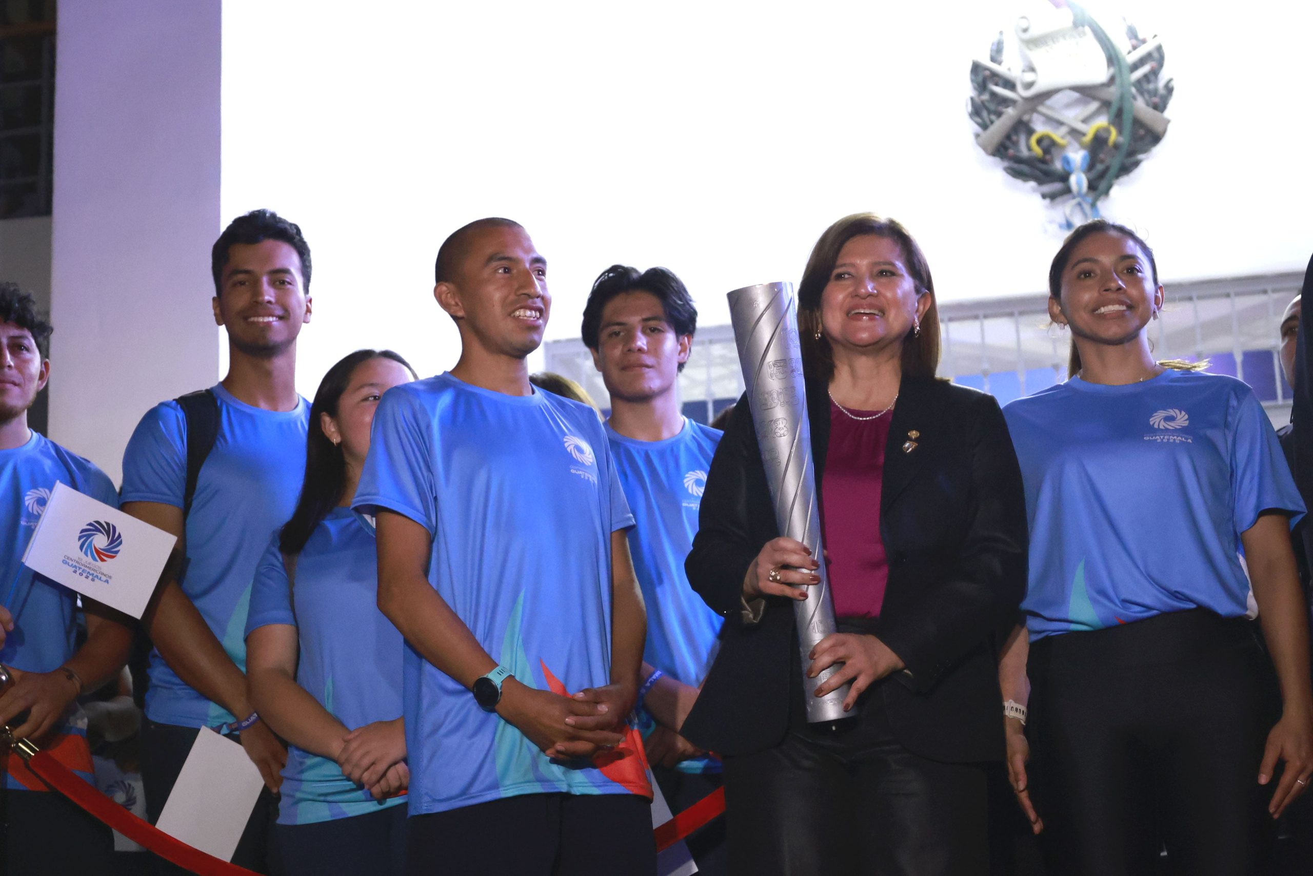 Vicepresidenta Karin Herrera enciende la cuenta regresiva hacia los Juegos Centroamericanos 2025
