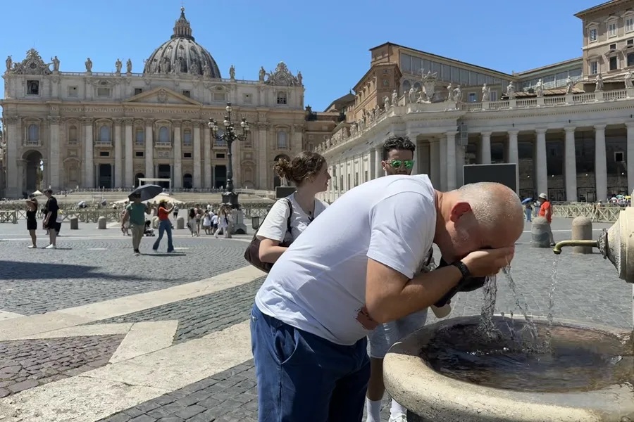 Roma es una de las ciudades más afectadas por la ola de calor en el sur de Europa.