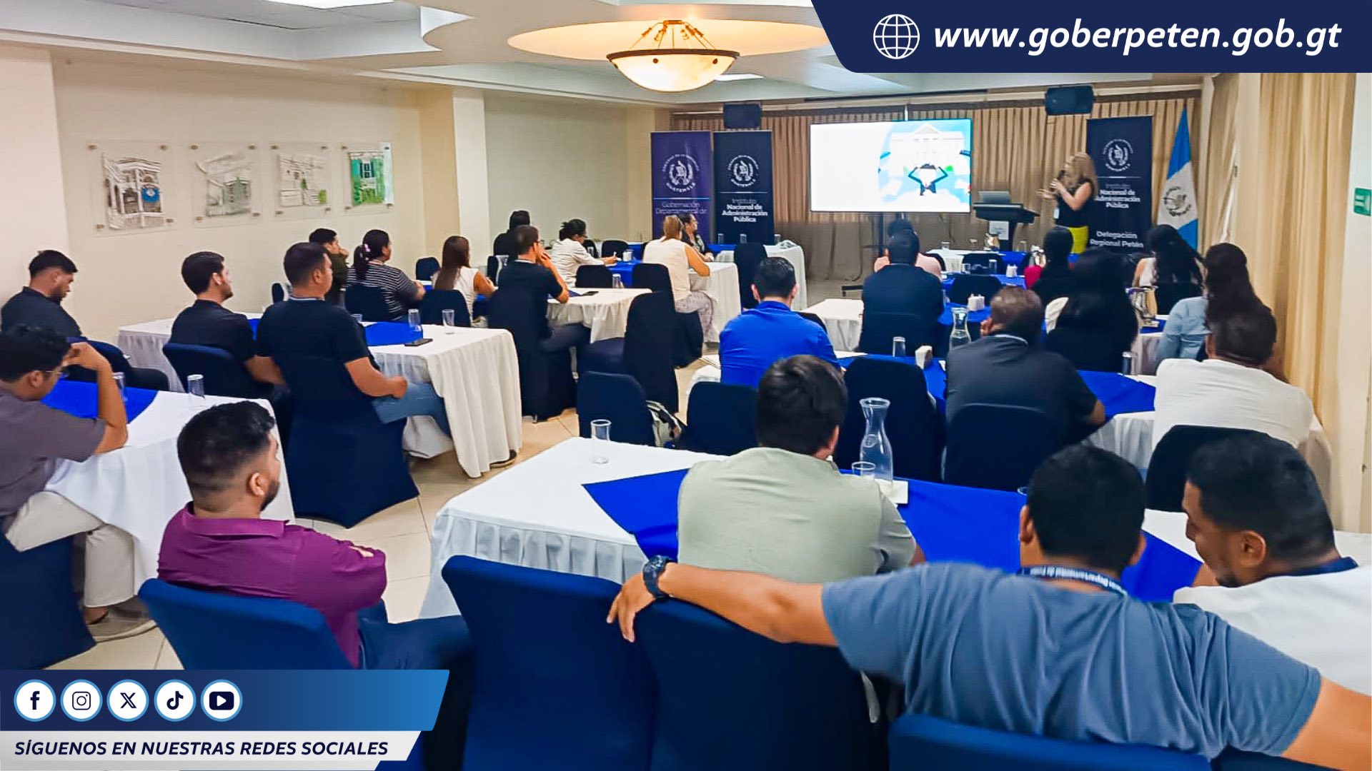 Gobernación de Petén fortalece su institucionalidad con jornada de ética pública