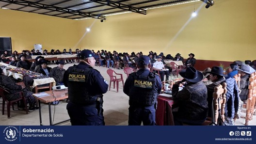 PNC fortalece lazos con autoridades indígenas del departamento de Sololá