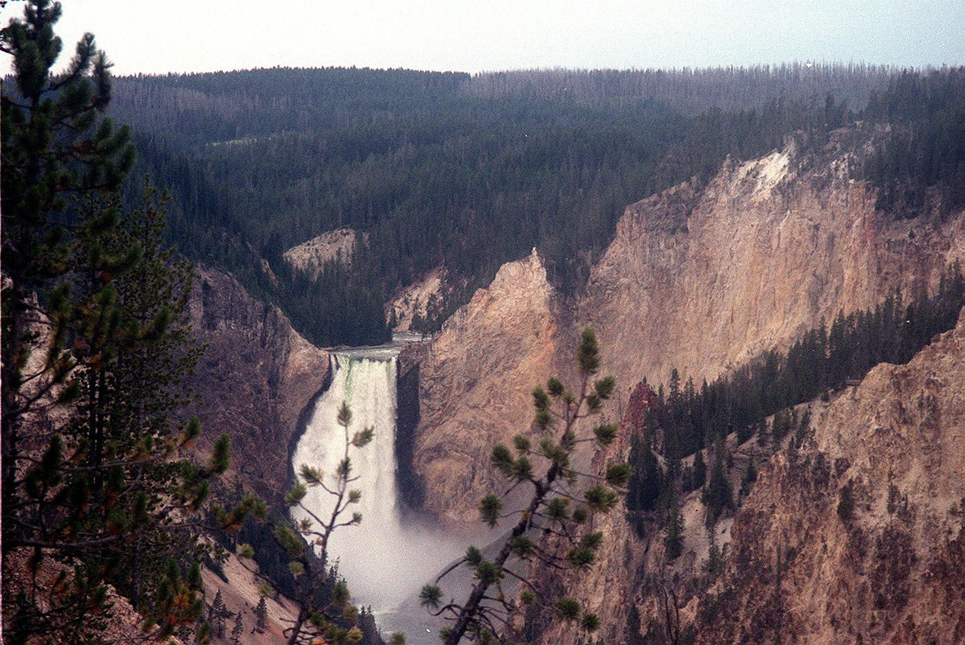 Fotografía de archivo de 1997 del Parque Nacional de Yellowstone, EE. UU. El gobierno de ese país anunció este martes su retirada de la Unesco.
