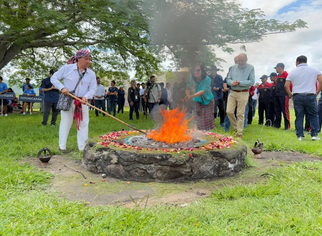 Ceremonia maya en Mixco Viejo marca recorrido hacia los Juegos Centroamericanos Guatemala 2025
