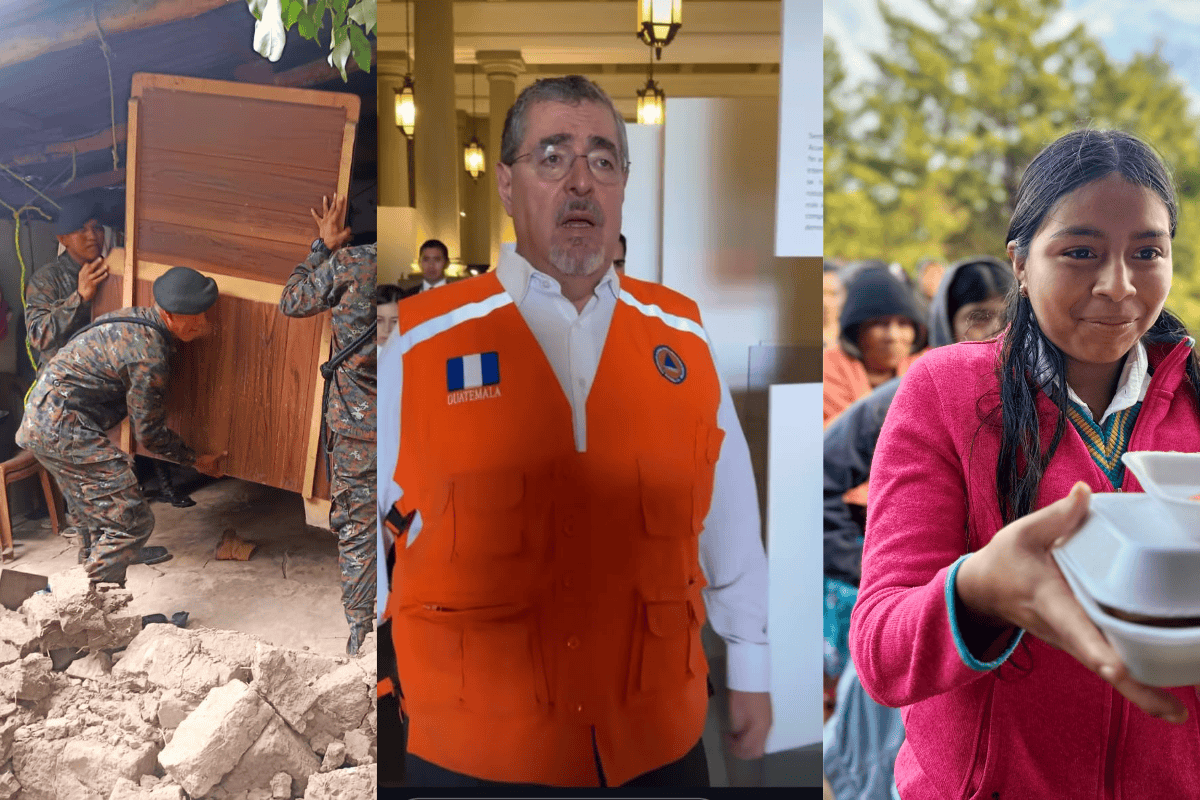 En vivo | Presidente Arévalo llega a Jutiapa a supervisar atención de afectados por sismos