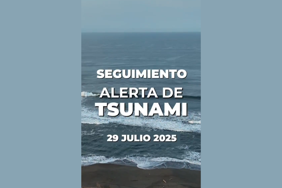 Nivel de amenaza de tsunami para Guatemala es bajo, confirma Insivumeh