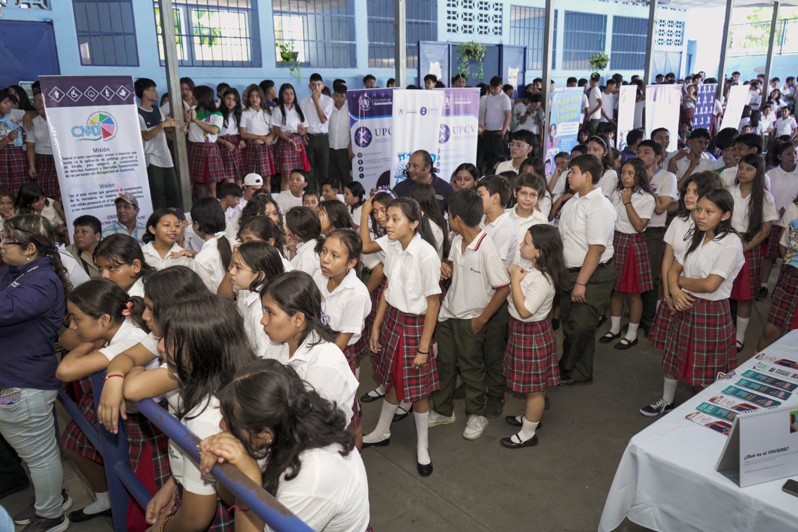 Más de 500 estudiantes participan en Festival de la Juventud en Retalhuleu