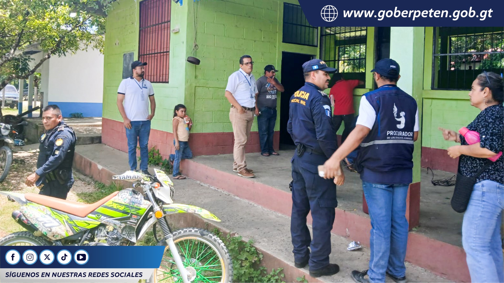 Diálogo permite restablecer clases en la Escuela Oficial Rural Mixta de Santo Tomás, Sayaxché