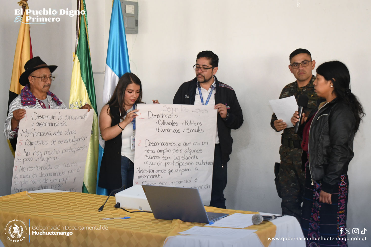 Comunidades lingüísticas de Huehuetenango fortalecen capacidades en encuentros y diálogos