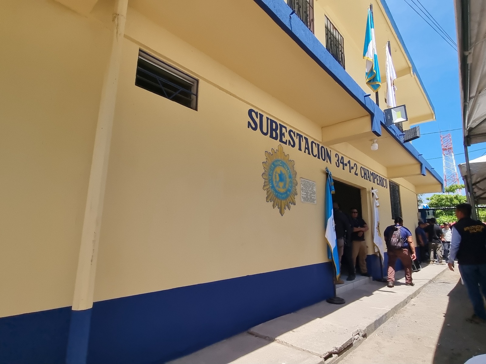 Mingob fortalece la seguridad en Champerico con nueva subestación policial