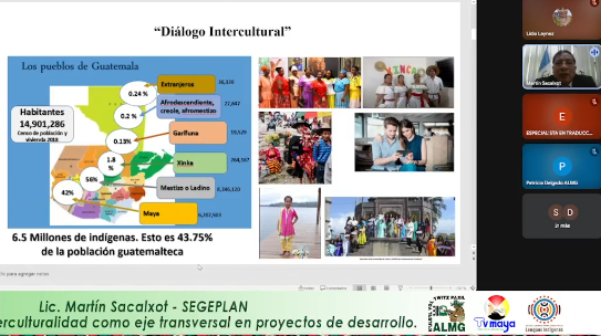 Realizan conferencia virtual sobre interculturalidad como eje transversal en proyectos de desarrollo