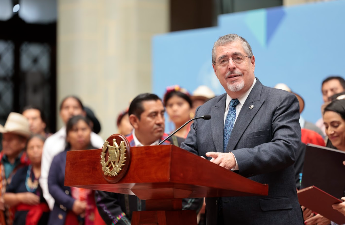Presidente Arévalo: “El diálogo ha sido nuestra herramienta para trabajar en una etapa de respeto y reconocimiento mutuo entre los diversos pueblos”