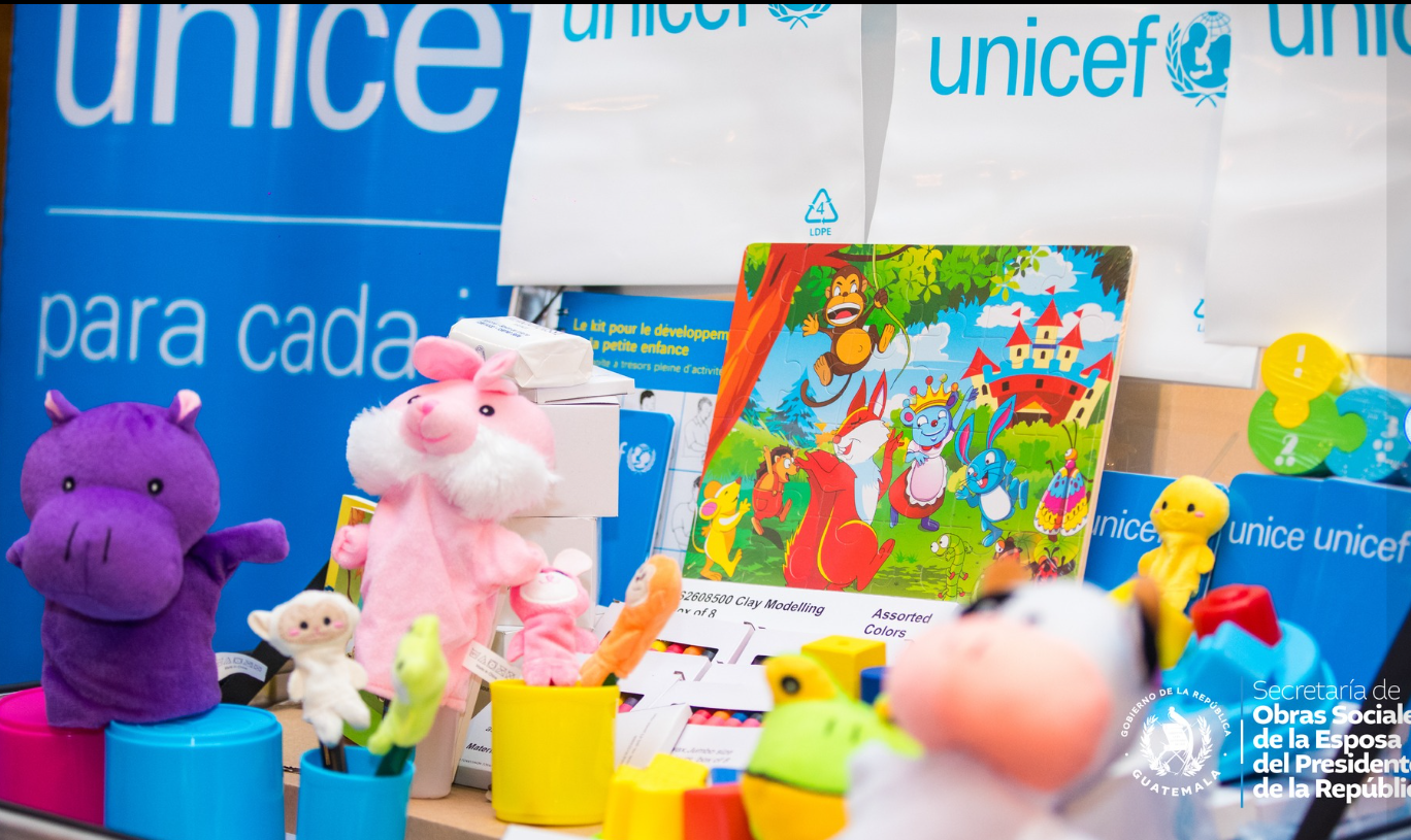 SOSEP recibe donación de UNICEF para los CADI. / Foto: SOSEP.