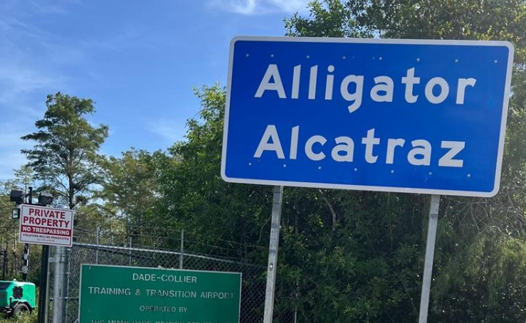 La Cónsul General de Guatemala en Miami visita a connacionales detenidos en Alligator Alcatraz