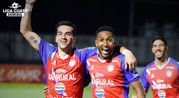 Posiciones de la tabla acumulada de la Liga Nacional de Guatemala 2025-2026