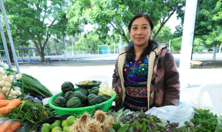 En la Feria del Agricultor los precios se mantienen competitivos. / Foto: MAGA.