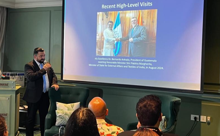 Embajada de Guatemala en India participa en diálogo con la fundación Prabha Khaitan