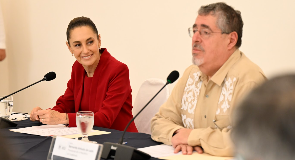En vivo | Presidentes Bernardo Arévalo y Claudia Sheinbaum informan resultados del diálogo en Petén