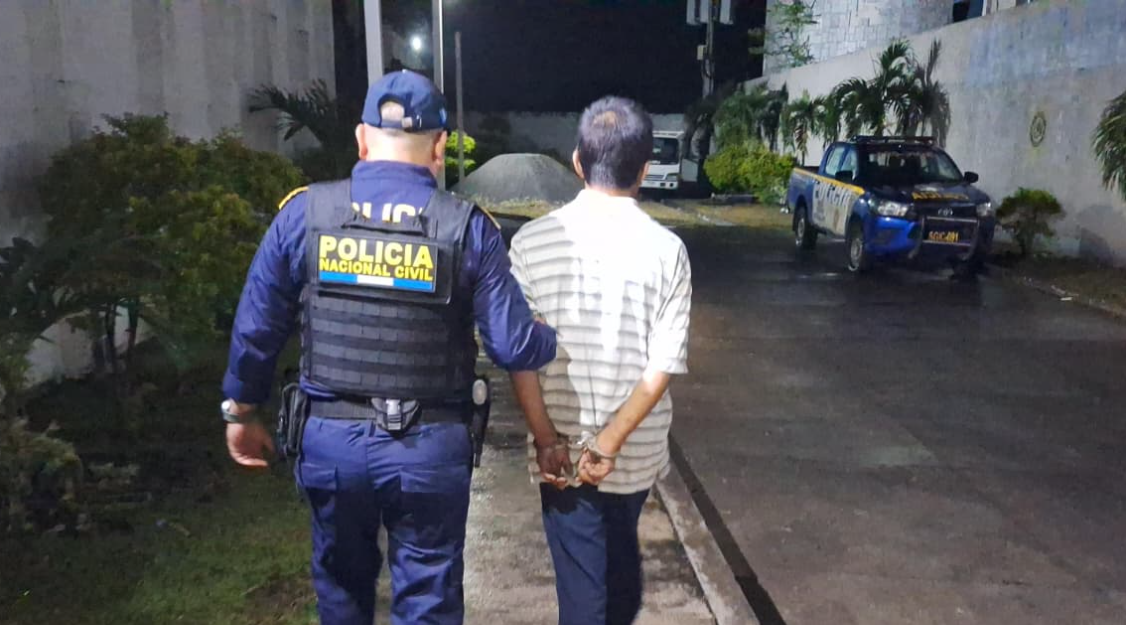 PNC captura a alías "Pastilla" quien reporta 16 antecedentes por diferentes otros delitos