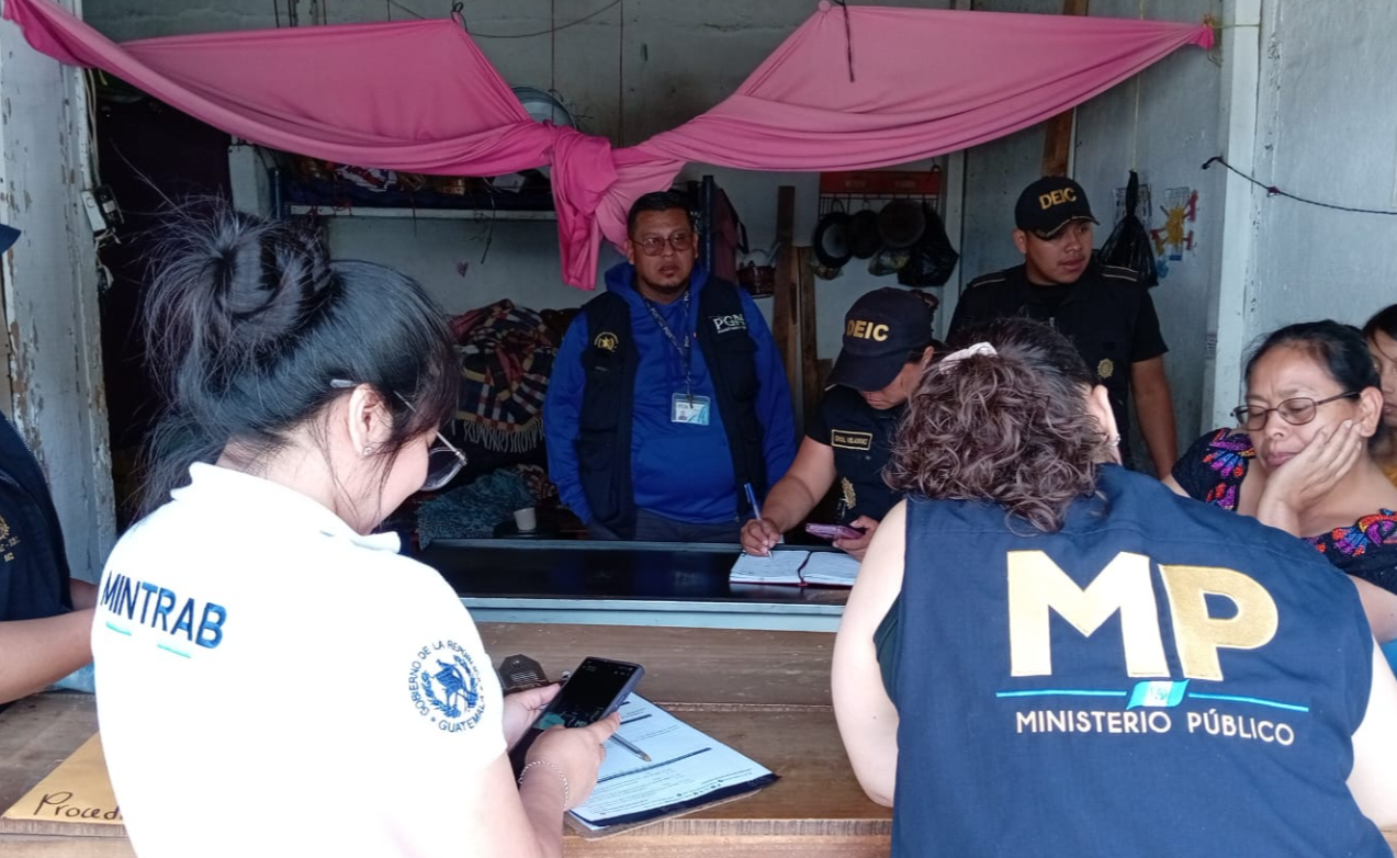 trabajo infantil Llevan a cabo operativo contra el trabajo infantil./Foto: Mintrab.