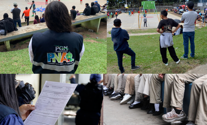 La PGN aseguró que cada uno de los 174 casos de consumo de drogas reportados ha sido atendido de forma inmediata por equipos multidisciplinarios. / Foto: PGN