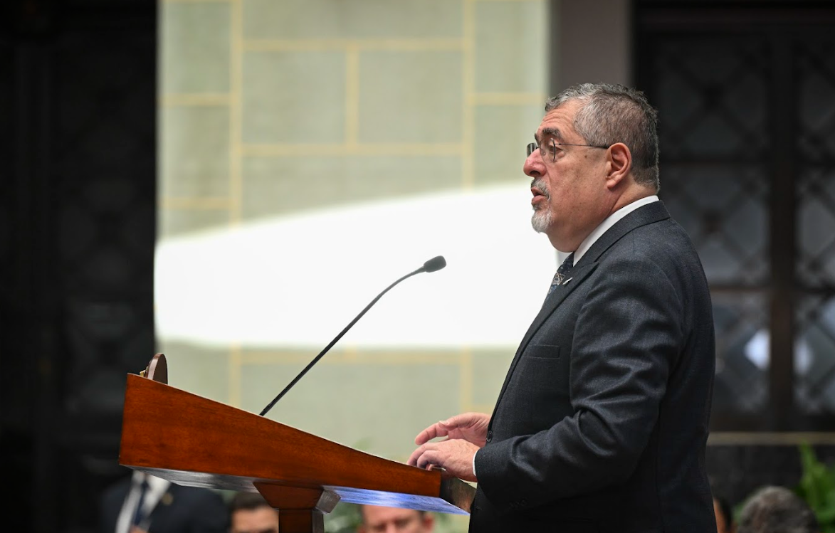 Presidente aseguró que no cederán a las amenazas dentro de los centros penitenciarios./Foto: Byron de la Cruz.