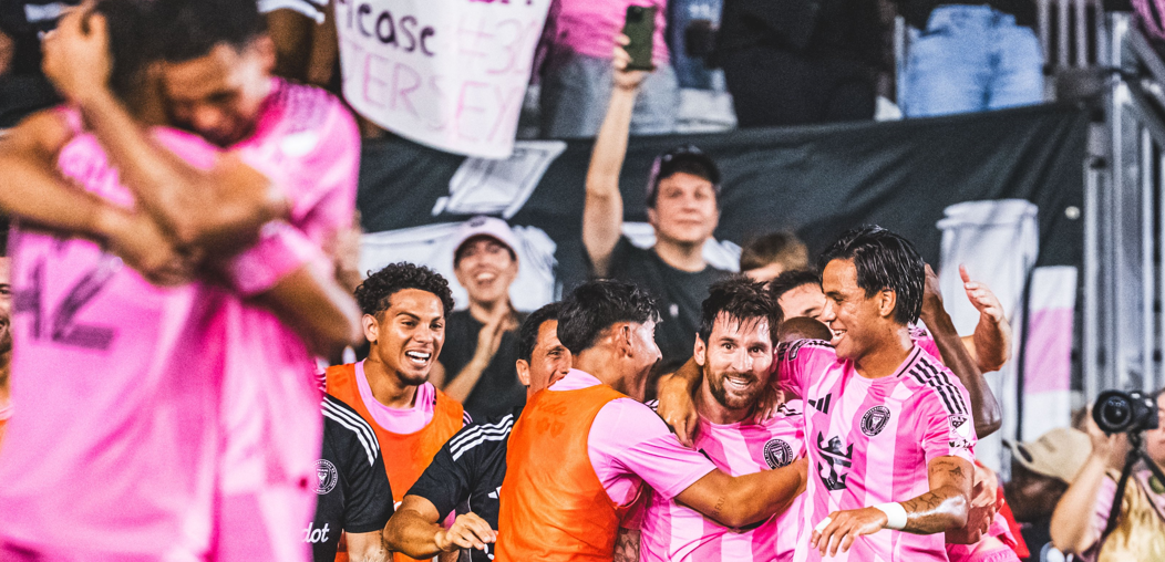 Messi mete al Inter Miami en la final de la Leagues Cup